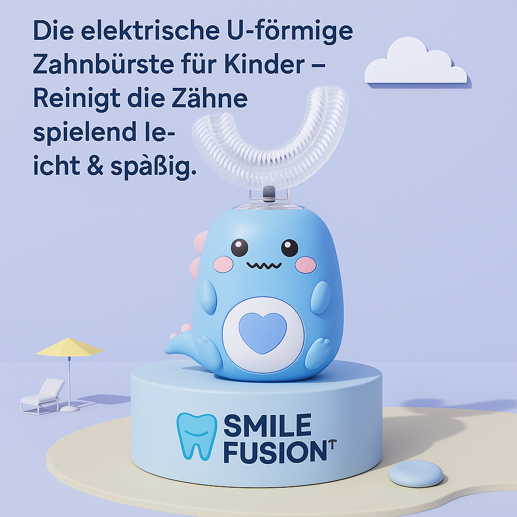 Kinder U-Schallzahnbürste 360° – SMILE FUSION™ Kids Edition